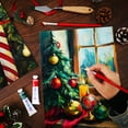 thumbnail image 4 of AUREUO Oil Paint Set - Oil Painting Kit with 12 Color Oil Paints, 9X12 Inch/ 2 Pack Canvas Boards, 5 Paint Brushes, Wooden Palette & Painting Knife - Art Painting Supplies for Adults, Beginners, 4 of 7