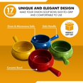 thumbnail image 5 of Bruntmor Set Of 4 French Onion Soup Bowls With Handle - 17Oz Ceramic Soup Crock, 5 of 10