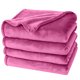 thumbnail image 1 of Manta de forro polar rosa Astarin para sofá y cama: ligera, suave, cálida y acogedora, ideal para otoño, invierno y primavera, 127 x 152 cm., 1 of 8