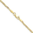 thumbnail image 3 of Auriga Fine Jewelry 14K Tri-Color Gold 2.0 mm Valentino Chain Necklace for Women 16", 3 of 7