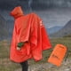 thumbnail image 1 of Poncho de lluvia con capucha Colamx impermeable naranja, 1 of 8