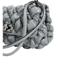 thumbnail image 4 of Valentino Garavani Spike Me Gray Leather Crossbody Bag Medium, 4 of 10