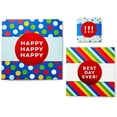 thumbnail image 4 of Hallmark Christmas Multi-color Paper Gift Boxes, with Wrap Bands 3 Count, 4 of 6