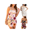 thumbnail image 6 of KelaJuan Women Spaghetti Strap Sleeveless Dress Summer 3D Flower Embroidery Backless Cocktail Party Dress for Beach Nightclub, 6 of 6
