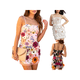 thumbnail image 5 of Vestido Tsseiatte sin mangas con tirantes finos para mujer, vestido de verano con bordado de flores 3D y espalda descubierta para fiesta de cóctel, 5 of 8
