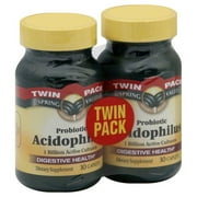 Spring Valley Probiotic Acidophilus Caplets, 30 count, 2 pack
