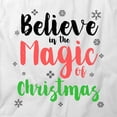 thumbnail image 2 of The Magic Of Christmas T-Shirt | Cool Xmas White Tee Gift, 2 of 5