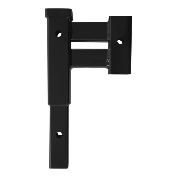 2 Inch Heavy Duty Trailer Hitch Adapter with Rise/Drop Function, 4000 LB Capacity, Dual Receiver Extension for Towing Compatibility