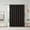 BLACK, variant on Eclipse Blackout Curtains, Darrell Thermaweave Grommet Extra Wide Curtains, Sliding Door Curtains 84 in x 100 in, Grey, Sold as a Single Curtain Panel