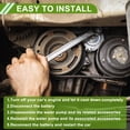 thumbnail image 6 of Unique Bargains Engine Water Pump for Audi Q7 2006-2010 No.022121011A Cooling Water Pump, 6 of 6
