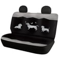 thumbnail image 2 of Uourmeti Dachshund Butterfly Print Full Set Seat Covers for Cars 3 Pieces, Car Seat Covers Polyester Interior Comfortable for most Cars Trucks Sedans, 2 of 9