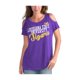 thumbnail image 1 of G-III Sports Womens LSU Tigers Graphic Camiseta, Púrpura, Mediano, 1 of 3