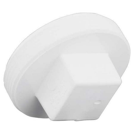 

2PC ZoroSelect PVC Cleanout Plug MNPT 3 in Pipe Size