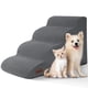 thumbnail image 1 of Escalera para perros Aodisman de 4 peldaños antideslizante para interior, gris, 1 of 7