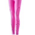 thumbnail image 4 of VBTAPA Womens Workout Set 2 Piece Zip Front Sports Bra & High-Waist Leggings Stretchy Breathable Yoga Outfit Gym Athletic Sets Hot Pink Free Size, 4 of 4
