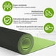 thumbnail image 2 of Tapete Yoga Antideslizantee de 183 x 61 x 0,6 cm de Grueso, tapete para Ejercicio Portátil, Tapete de Yoga PTE Dos Colores, para yoga, Pilates, Ejercicio, Yoga Mat con Líneas de Guía, 2 of 6