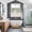 Sage Green Beige, variant on Sage Green Eucalyptus Leaves Kitchen Curtains Window Panels, Spring Botanical Floral Insulated Window Treatment Curtain, Grommet Curtains for Bedroom/Living Room/Bathroom, 2 Piece 42"Wx54"L