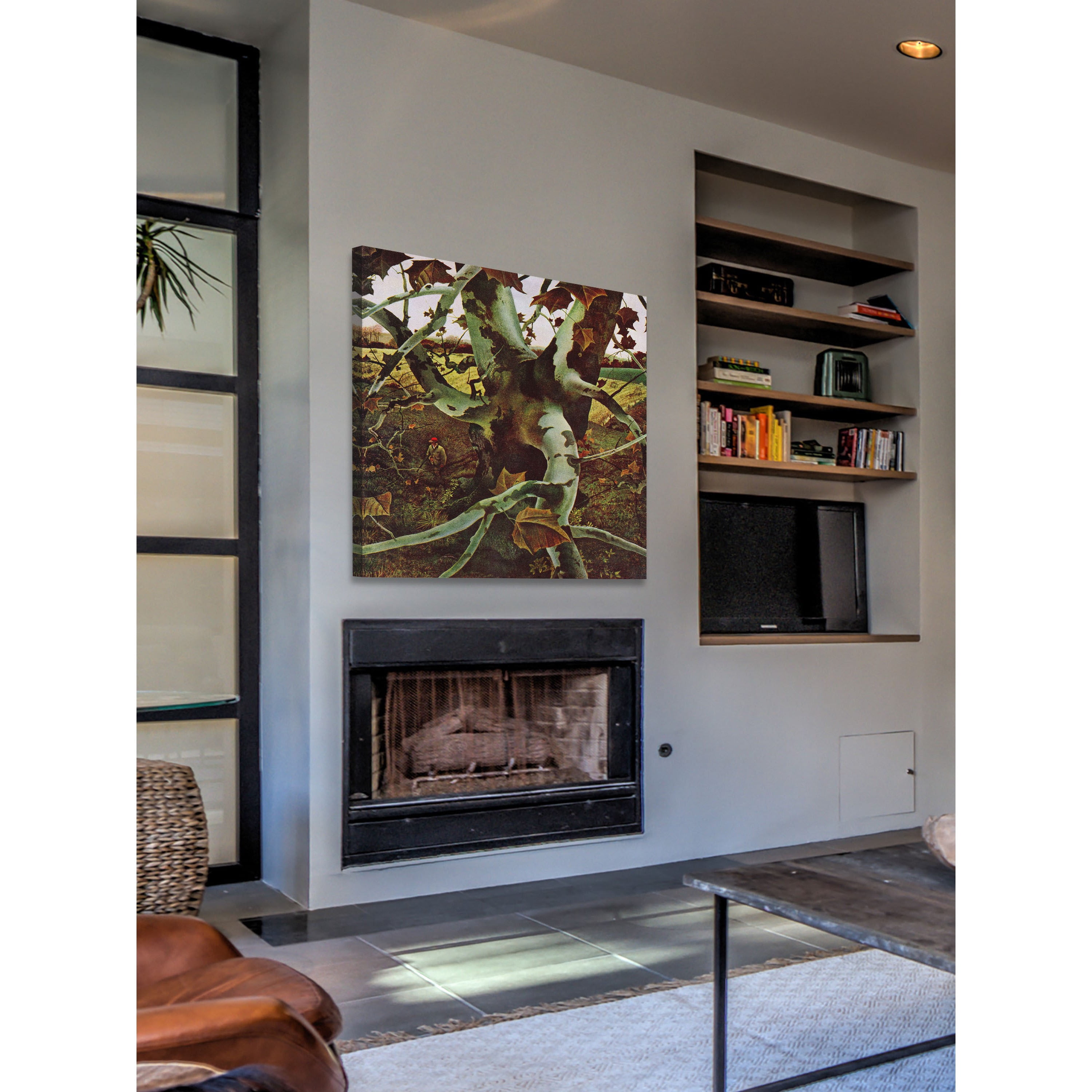 "Sycamore Tree" Painting Print on Wrapped Canvas