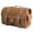 Brown, variant on Nishiyuenyi Generic Motorcycle Tail Bag Multifunctional Retro Zipper Luggage Storage Bag Black