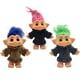 thumbnail image 1 of Paquete de 3 muñecos de acción Hugo con colección de ropa pequeños muñecos trolls, 1 of 10