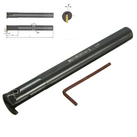 

MGIVR2016-3 16x160mm Parting Grooving Cut-Off Tool Holder For 3mm Width MGMN300