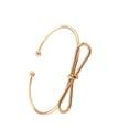 thumbnail image 2 of Sonducket Brazalete de brazo, joyería de Metal, exquisito brazalete para mujer, adorno para el cuerpo, adorno de mano, para brazos con forma Ropa, zapatos y accesorios Miscelánea Lazo, Dorado, 2 of 6