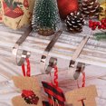 thumbnail image 5 of Support de Bas de Noël, Crochets de Cheminée, pour Décoration de Fête de Noël, 5 of 5