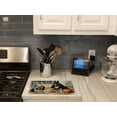 thumbnail image 4 of Bloodhound Fall Kitchen Pumpkins Glass Cutting Board Large 12 in x 15 in, 4 of 5