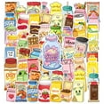 thumbnail image 3 of 35pcs-50pcs Kawaii Stickers Cute Food Stationery Stickers Cartoon DIY Stickers for Phone Luggage Laptop, 3 of 9