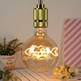 thumbnail image 2 of EONQY Vintage Light Bulbs, Alphabet Led Bulbs Edison Bulb 4W 220/240V E27 Decorative Light Bulbs for Bedroom Wedding, 2 of 7