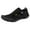 Black, variant on Yindaity Wide Little Kids Tennis Shoes Girls Slip On Girls Sneakers For Running Athletic Walking Toddler Sneaker Black,4-4.5 Years