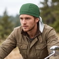 thumbnail image 6 of Quick Dry Breathable Sports Tie Head Scarf, Lightweight Sweat Wicking Cycling Skull Cap, Adjustable Sun Protection Head Wrap for Hiking Camping Running Motorcycle, 6 of 8