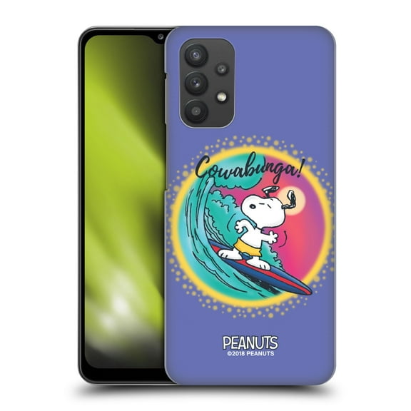 Head Case Designs Officially Licensed Peanuts Snoopy Boardwalk Airbrush Cowabunga Surf Hard Back Case Compatible with Samsung Galaxy A32 5G / M32 5G (2021)