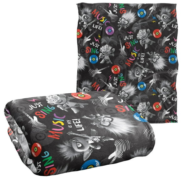 Trolls Blanket, 50'x60', Just Sing Silky Touch Super Soft Throw