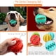 thumbnail image 3 of Pelota de juguete para perros, pelota de juguete no tóxica resistente a mordeduras para perros de compañía, cachorros, gatos, alimentador de alimentos para mascotas para perros, pelota de limpieza de dientes para masticar, azul brillar Electrónica, 3 of 5