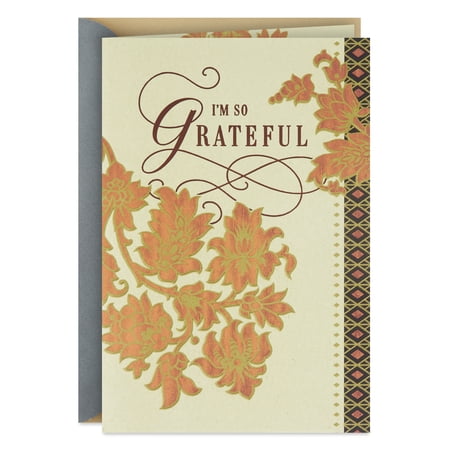 Hallmark Thank You Card (I'm So Grateful)