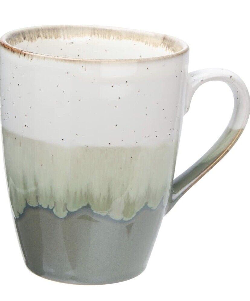 Large Handmade Ceramic Hot Coffee Mug / Tea Cup. Microwave Safe