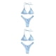 thumbnail image 4 of Naiovety Traje de baño femenino Traje de baño de playa Traje de baño Correas ajustables de secado rápido para vacaciones al aire libre Buceo Type1 NO1, 4 of 6