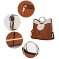 thumbnail image 4 of MKF Collection Kylie Women's Top Handle Vegan Leather Satchel Crossbody Handbag by Mia K. - Mint, 4 of 7