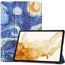 elitegadget Tri Fold Case for Samsung Galaxy Tab S10 Ultra (SM-X920) / S9 Ultra 14.6 Inch (SM-X910/X916/X918) (Starry Night)