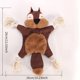 thumbnail image 2 of Pet Toys Dog Toys Plush Toys Squirrel Fox Shape Plush Toys Cotton Rope BB Called Dog Chew Toy For Small Medium Large Dogs And Cats, 2 of 4