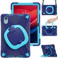 thumbnail image 2 of For Lenovo Tab M11/K11 LTE TB-330FU 11 inch Case, 360 Rotatable Handle Stand, Shoulder Strap, Drop-Proof Design, NavyBlue Blue, 2 of 7