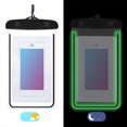 thumbnail image 2 of Leeye Waterproof Phone Pouch IPX8 Dry Bag with Lanyard, Beach Pool Waterproof Case for Phone Keys Cash, Black, 2 of 5