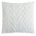 thumbnail image 6 of Nanshing Morgan 7 Piece Pinch Pleat Comforter Set, White, King, 6 of 7
