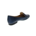 thumbnail image 2 of Naturalizer Womens Emiline Leather Slip On Loafers Navy 7 Wide (C,D,W), 2 of 2