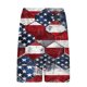 thumbnail image 3 of Pantalones Cortos para Hombre Cintura Elástica con Bolsillos, Forro de Impresión de Moda Casual para la Playa, Al Aire Libre Y el Uso Diario, 3 of 6