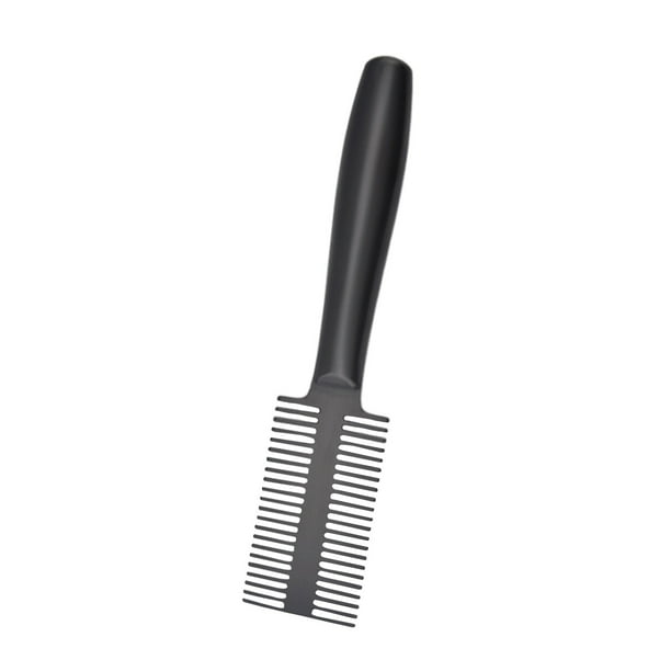 Peine de doble cara Dualoai para perros | Cepillo de acero inoxidable para el cuidado de mascotas | Peine desenredante para gatos y perros con pelo largo y corto | Elimina el pelo suelto y la caspa