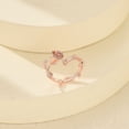 thumbnail image 4 of Xihbxyly Anillo de Rosa, Elegante Joya de Aleación, Elegante Accesorio de Moda, Encantador Diseño Abierto, Perfecto para Fiestas, Uso Diario y Ocasiones Especiales, Regalo para Ella, Producto de Nuev, 4 of 7