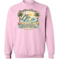 thumbnail image 2 of Inktastic California Beach Sun-kissed Shores Dolphins Preppy Adult Sweatshirt, 2 of 4