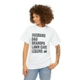thumbnail image 3 of Husband Dad Grandpa Lawn Care Legend Shirt, Christmas, Fathers Day -ID: 617, 3 of 7